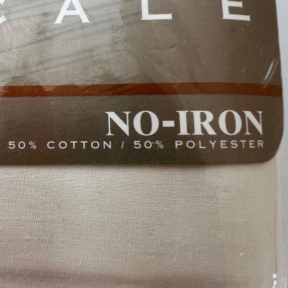 Vintage Lady Pepperell Sheet Luxury 200 Percale Embroidery Twin Flat NEW 1990s - Picture 8 of 8